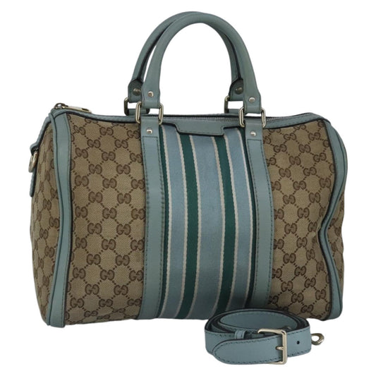 Gucci Beige Canvas Travel Bag ()