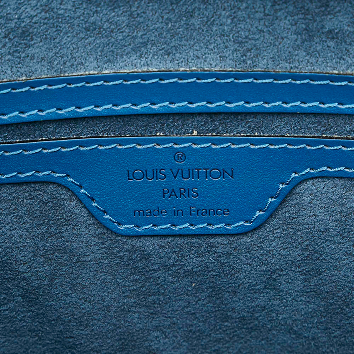 Louis Vuitton Saint Jacques PM Short Strap Blue Epi