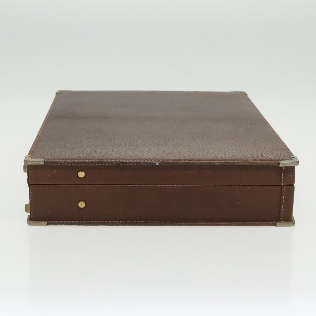 Gucci Brown Leather Travel Bag