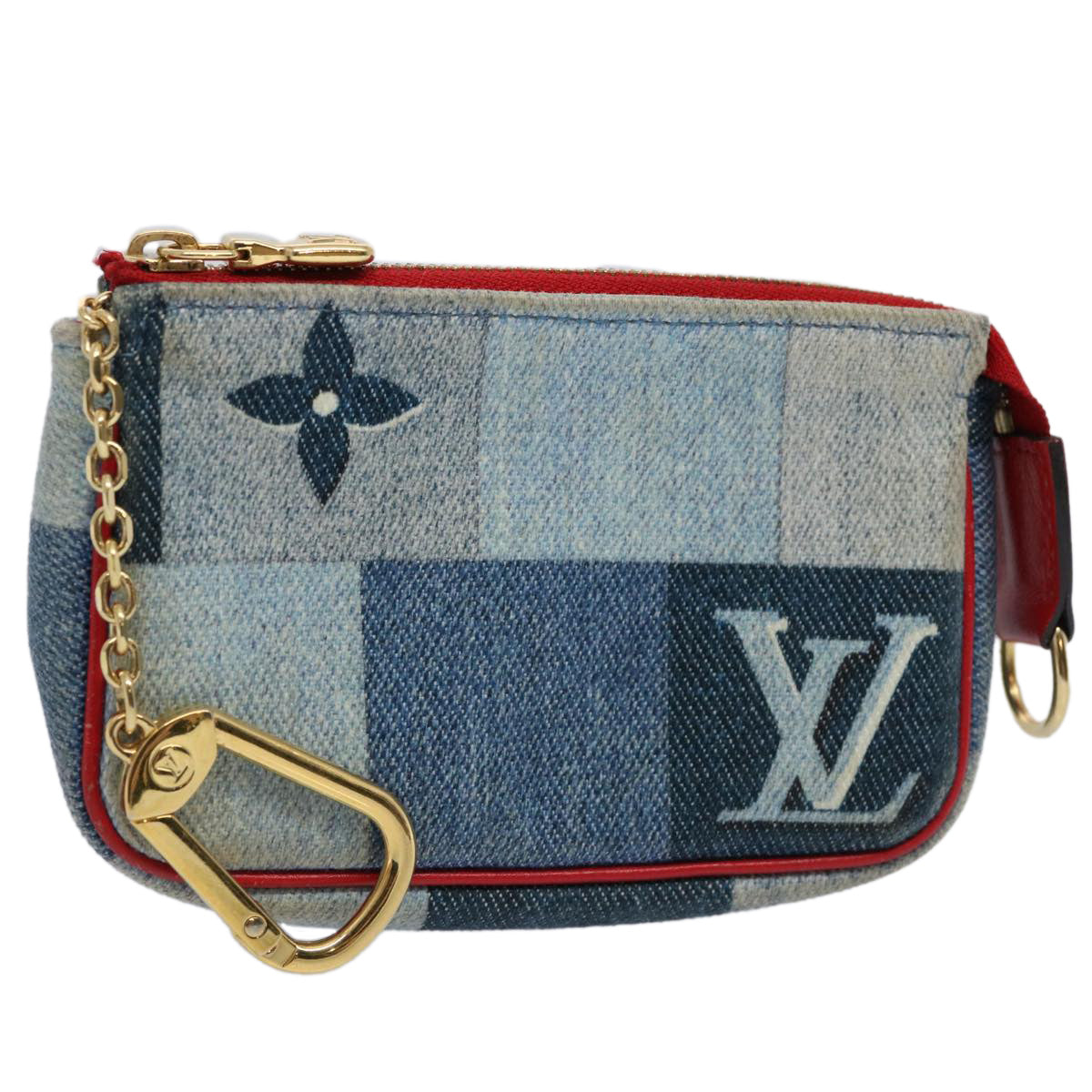 LOUIS VUITTON Pochette Cles Clutch Bag