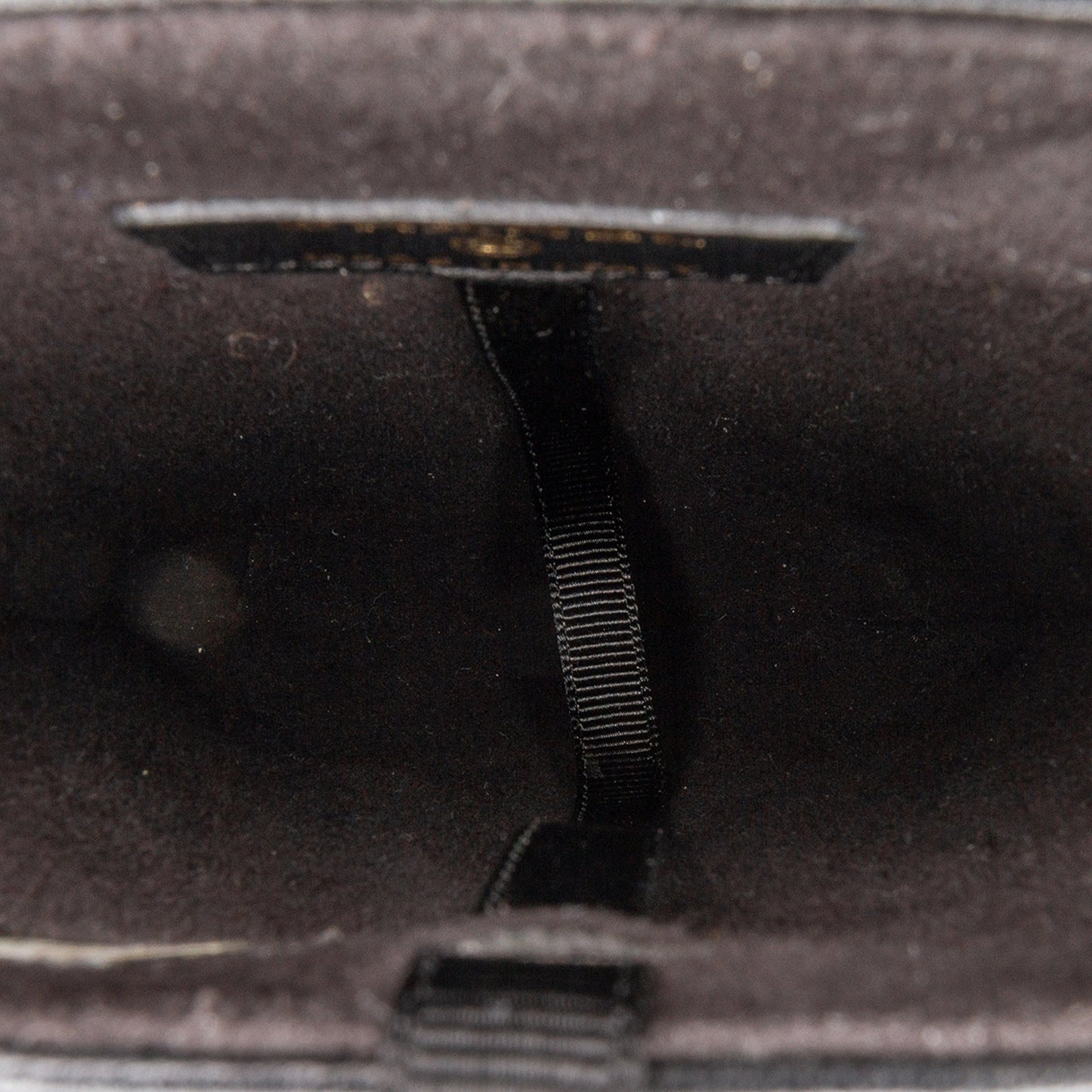Black Chanel CC Quilted Lambskin Chain Around Phone Holder Crossbody Bag