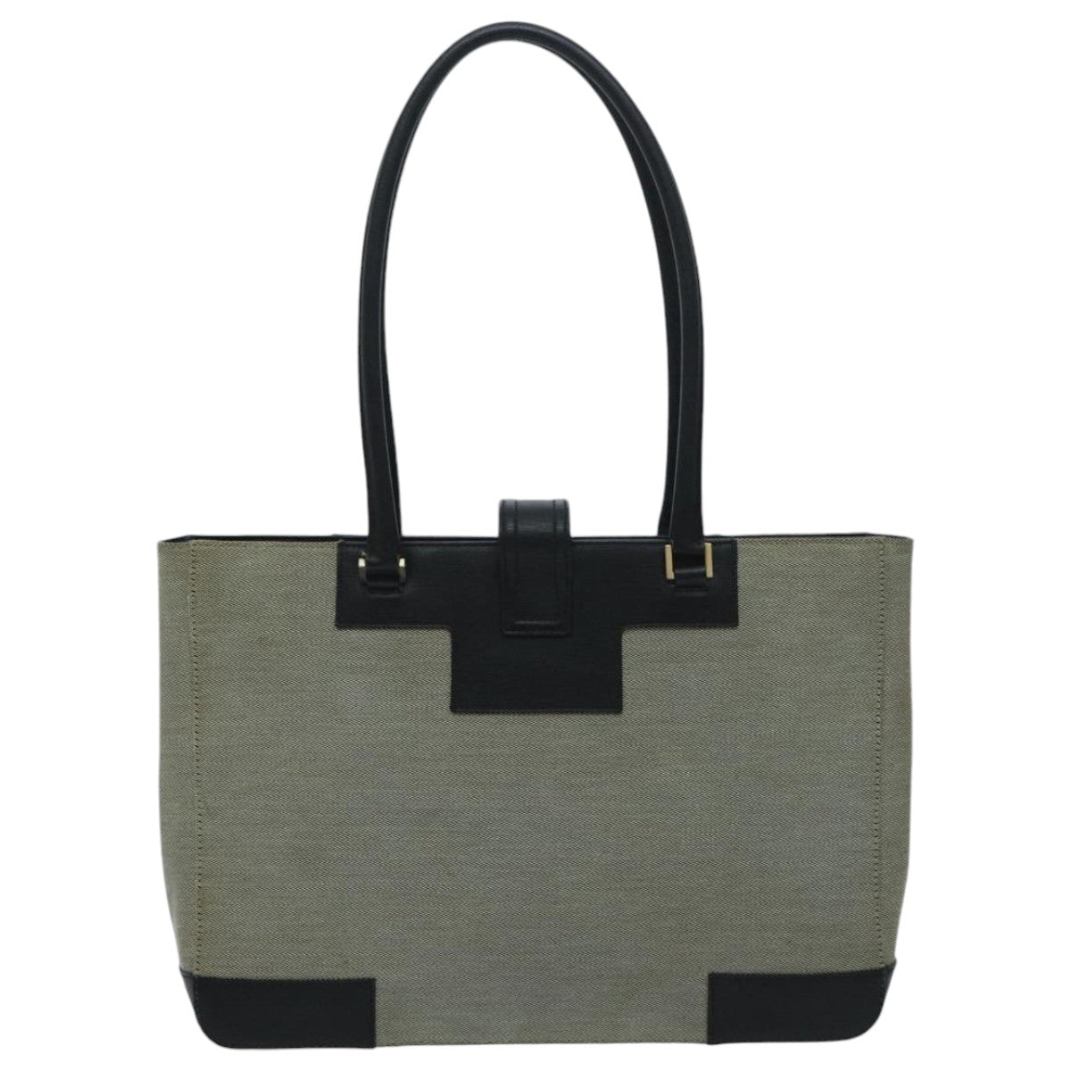 Gucci Grey Canvas Tote Bag