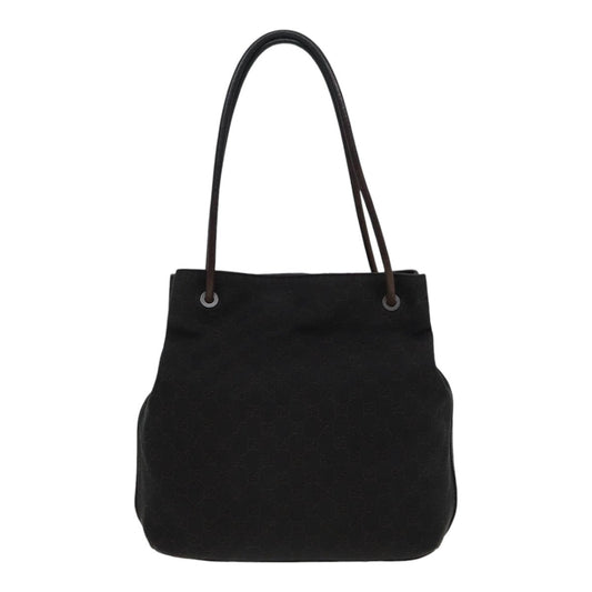 Gucci Gg Canvas Black Canvas Shoulder Bag ()