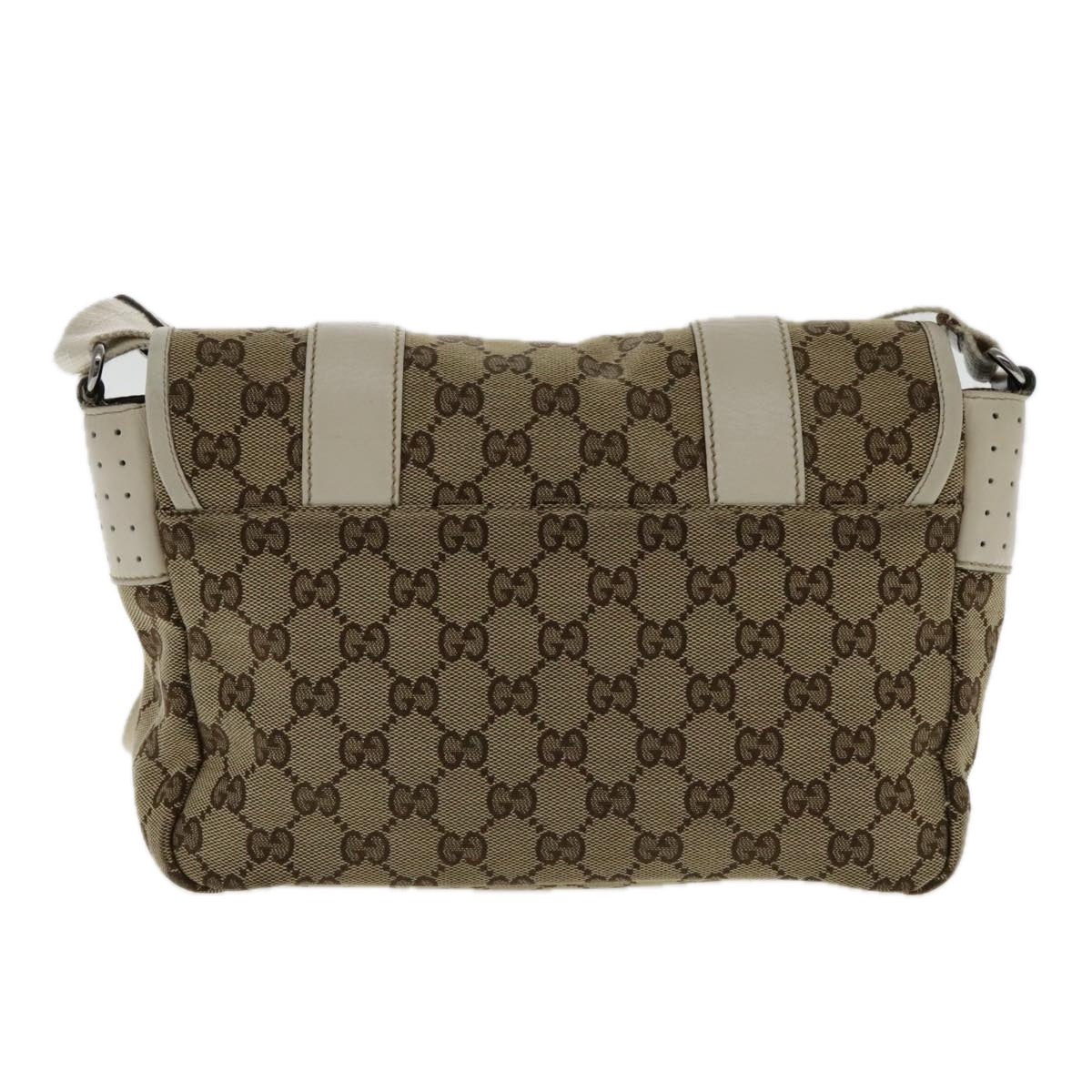 Gucci Beige Canvas Shoulder Bag
