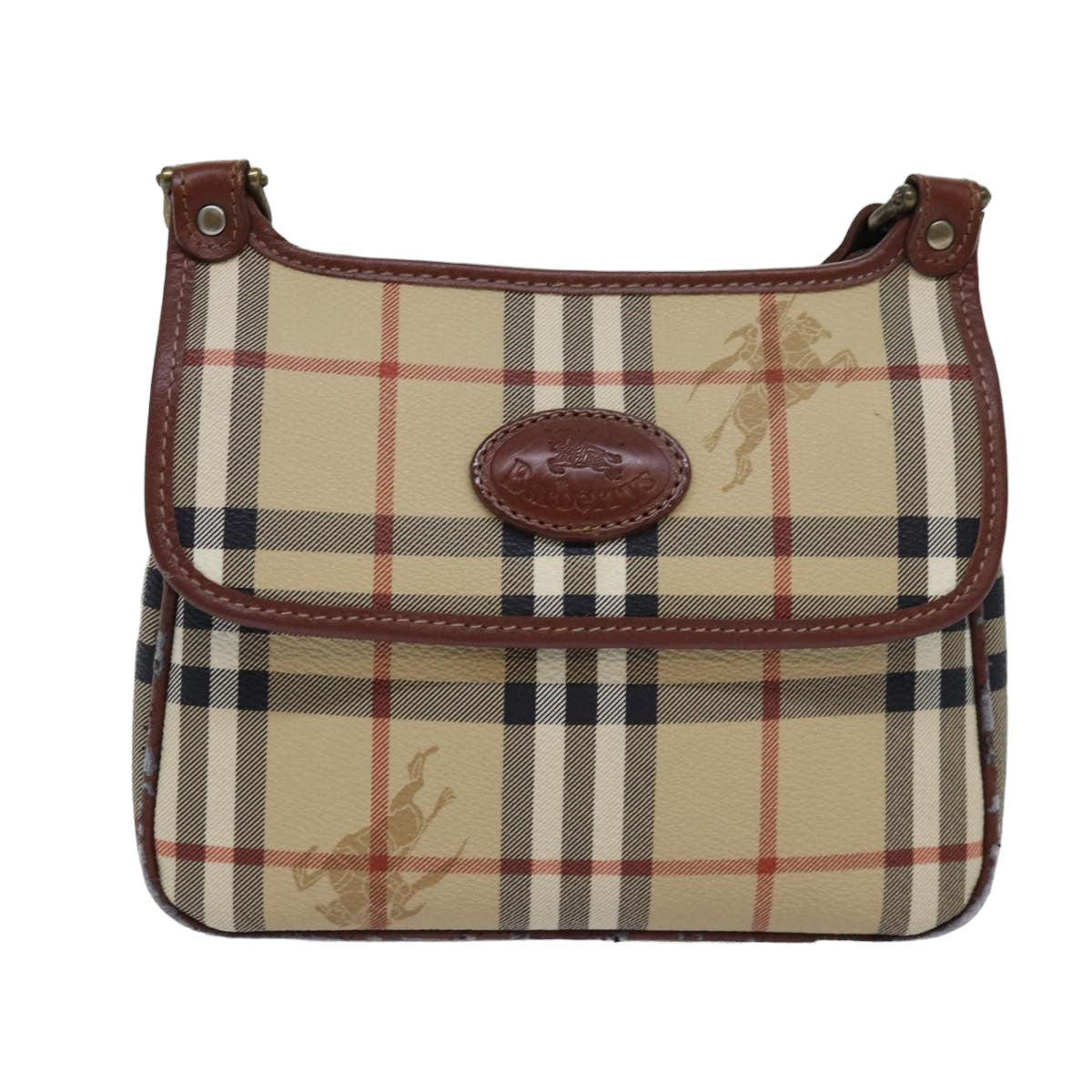 BURBERRY Nova Check Shoulder Bag