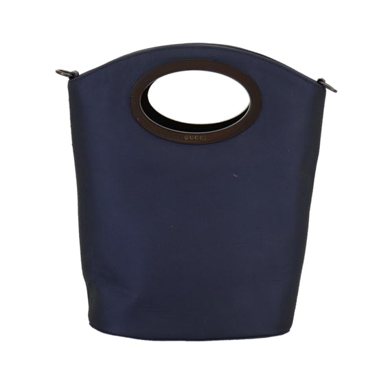 Gucci Navy Synthetic Handbag ()