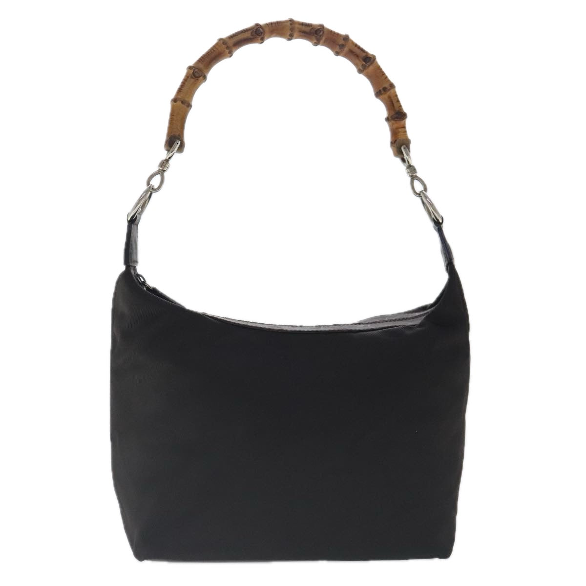 Gucci Bamboo Brown Synthetic Shoulder Bag