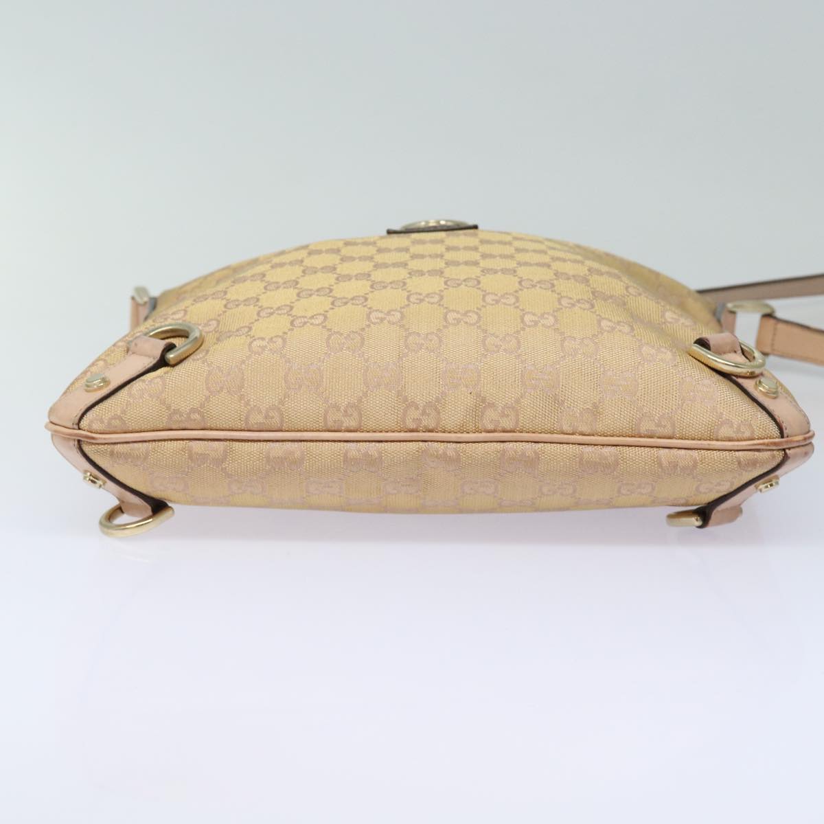 Gucci Gg Canvas Pink Canvas Shoulder Bag