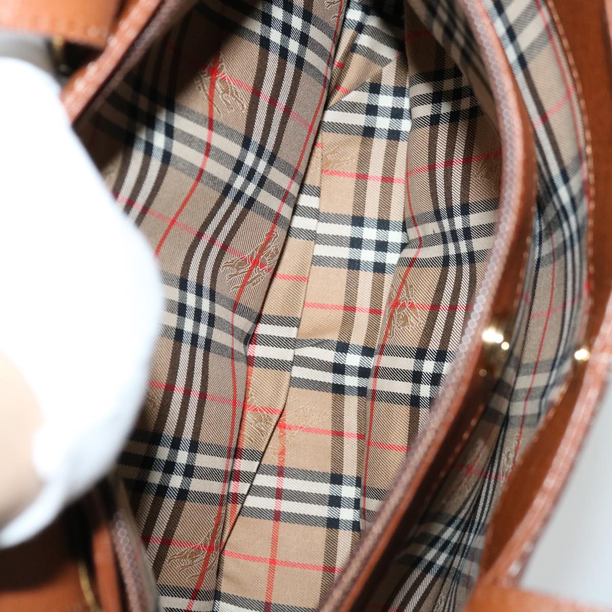 BURBERRY Nova Check Handbag