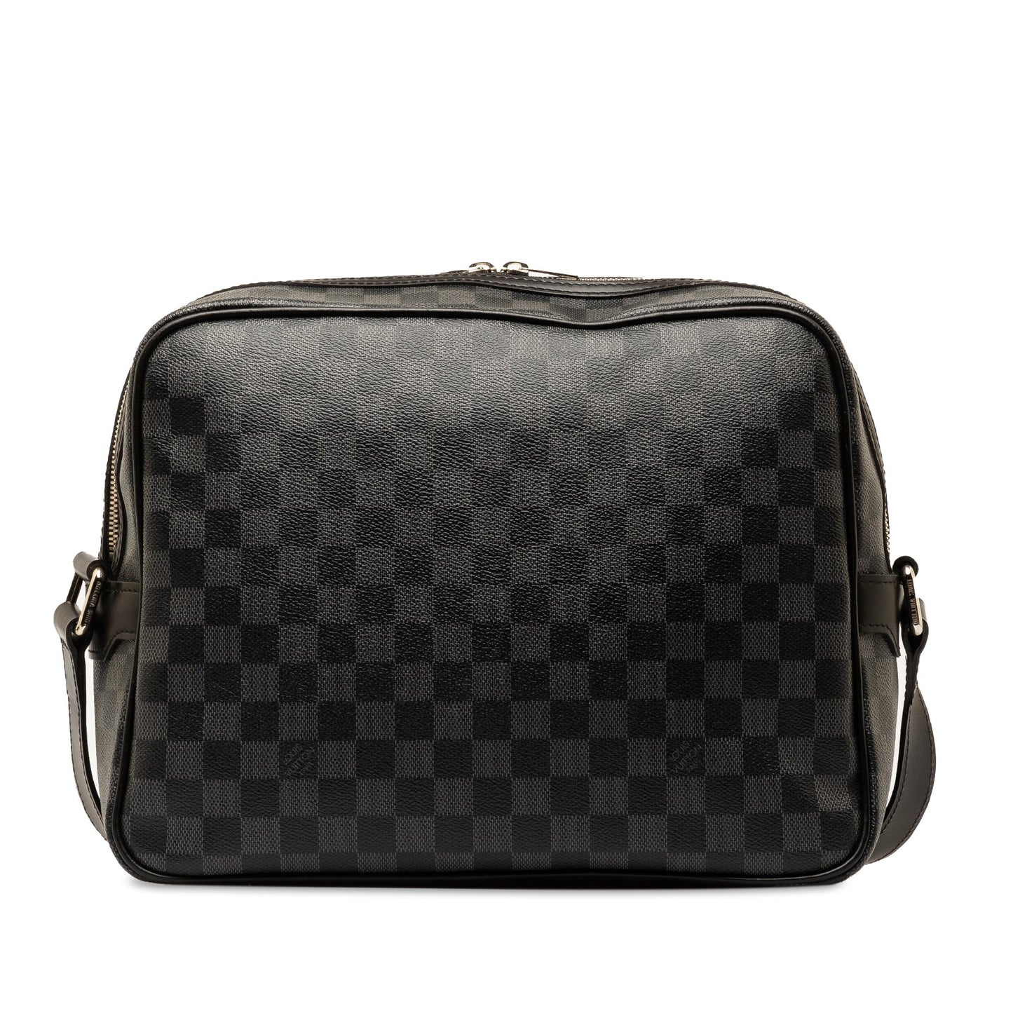 Black Louis Vuitton Damier Graphite Sac Leoh