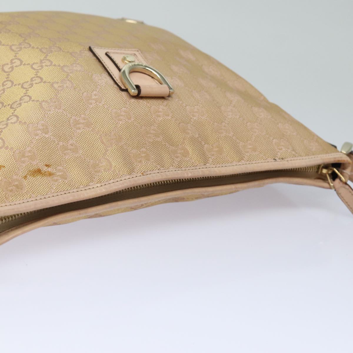 Gucci Gg Canvas Pink Canvas Shoulder Bag