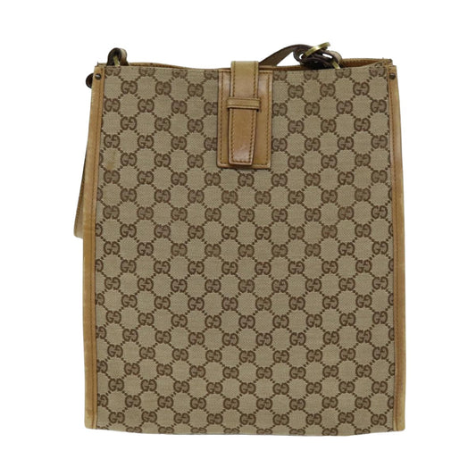 Gucci Gg Canvas Beige Canvas Tote Bag ()
