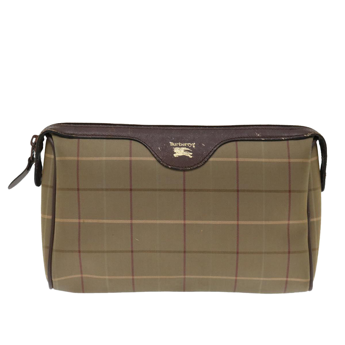 BURBERRY Nova Check Clutch Bag