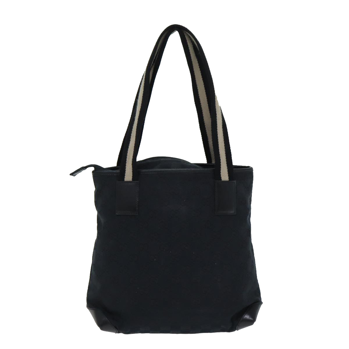 Gucci Gg Canvas Black Canvas Tote Bag