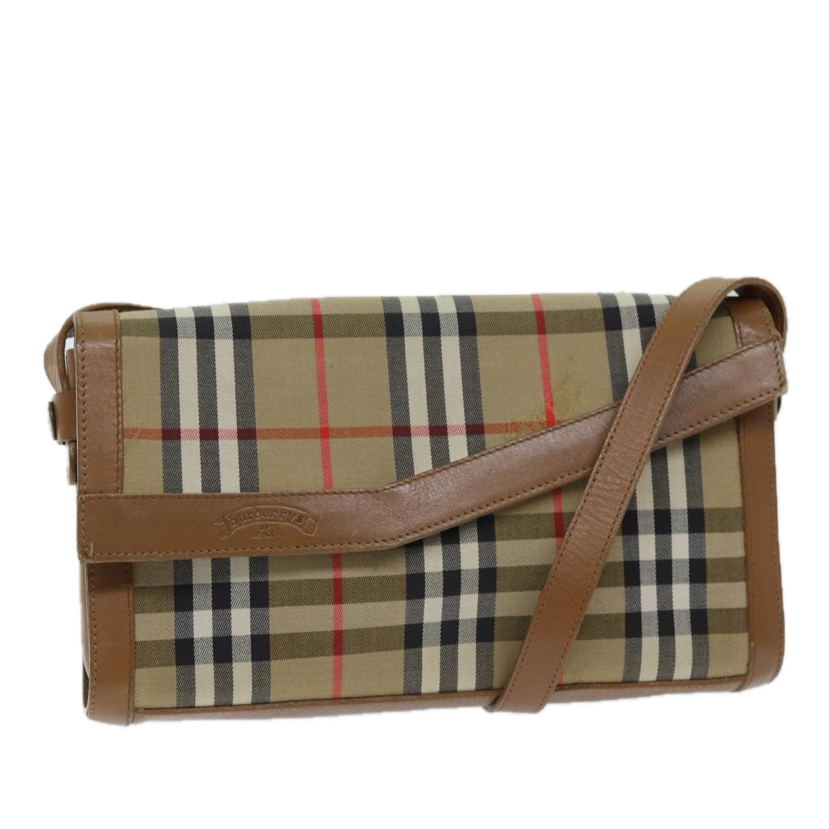 BURBERRY Nova Check Shoulder Bag