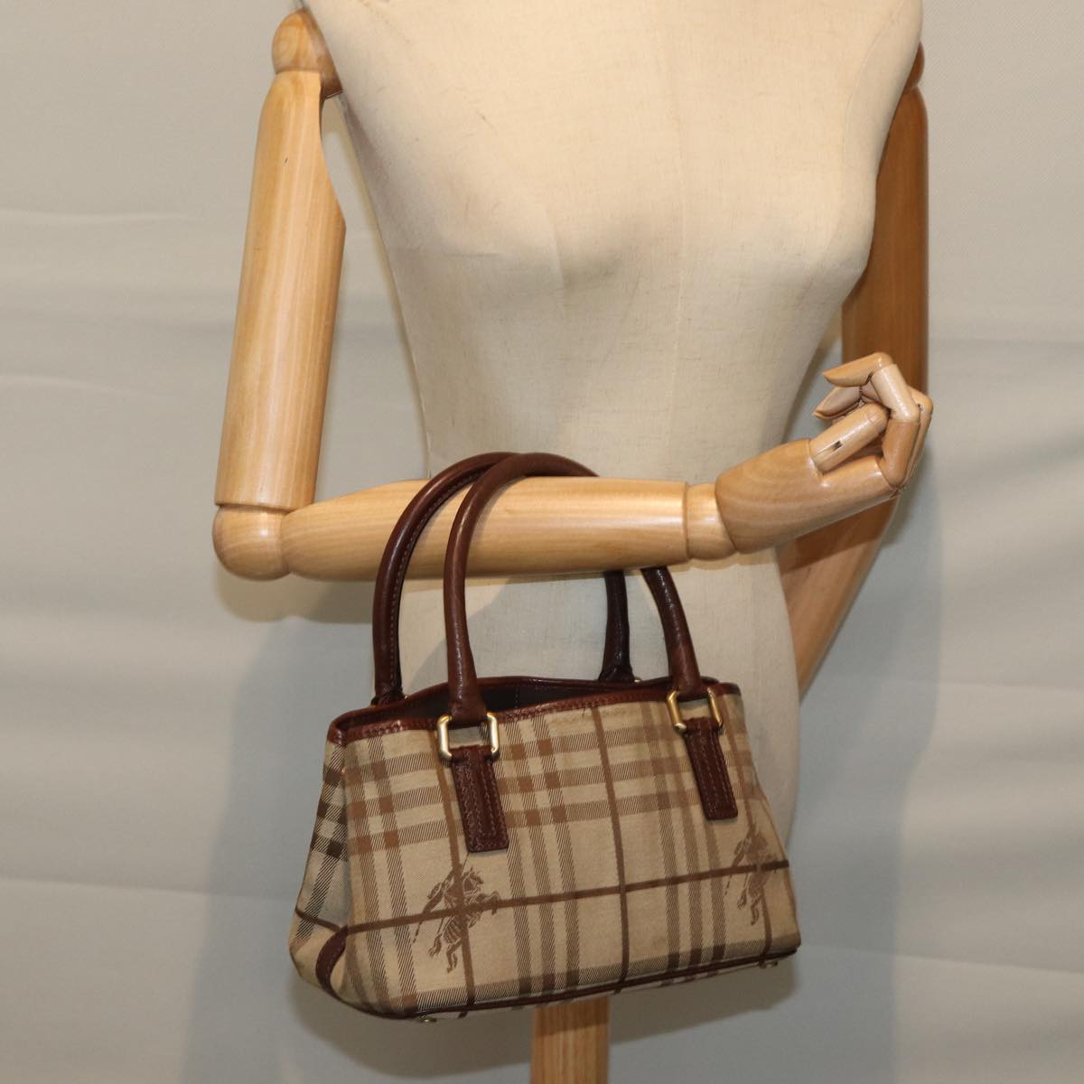 BURBERRY Nova Check Handbag