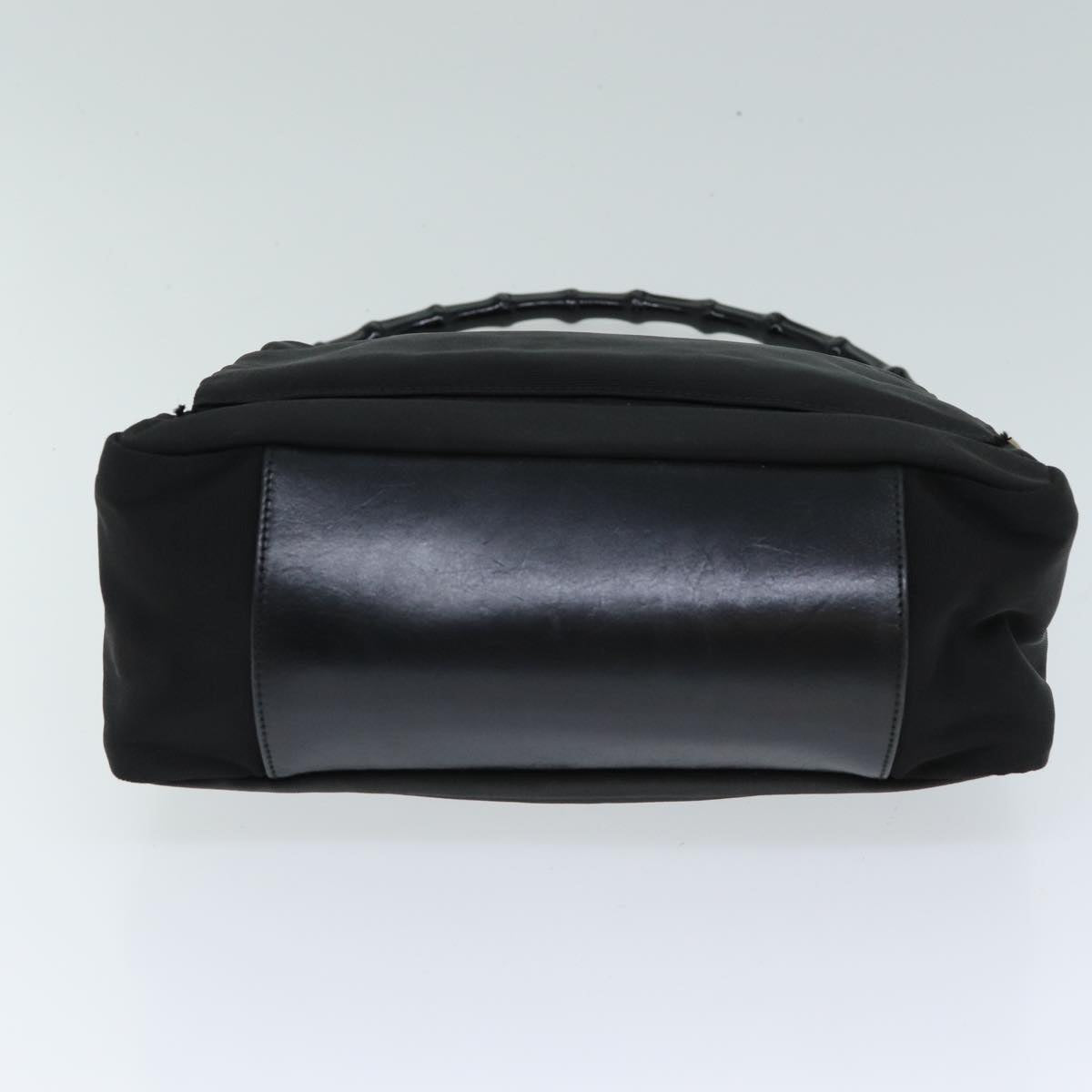 Gucci Bamboo Black Synthetic Handbag