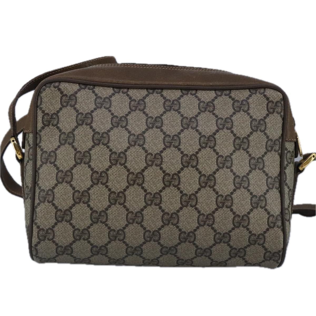 Gucci Ophidia Beige Canvas Shoulder Bag