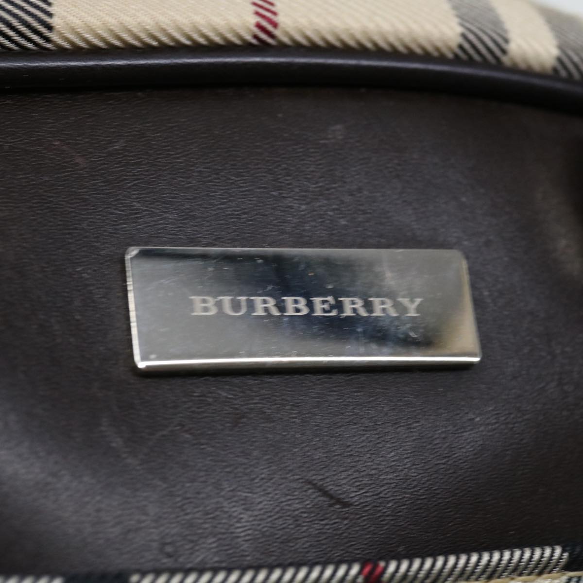 BURBERRY Nova Check Handbag