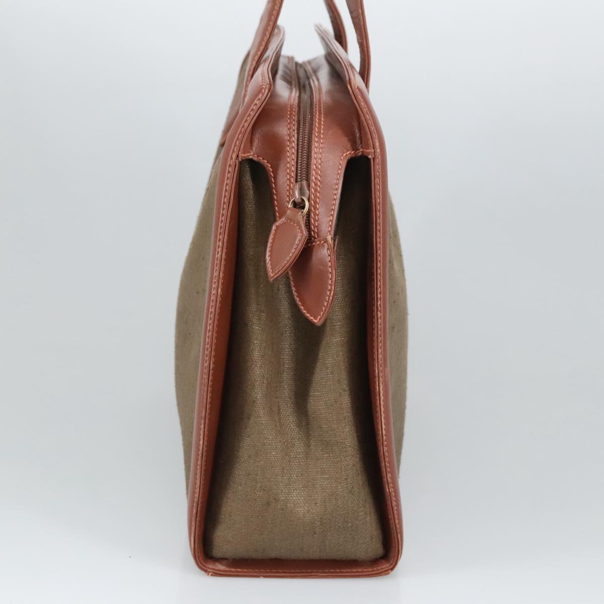 Gucci Brown Canvas Tote Bag