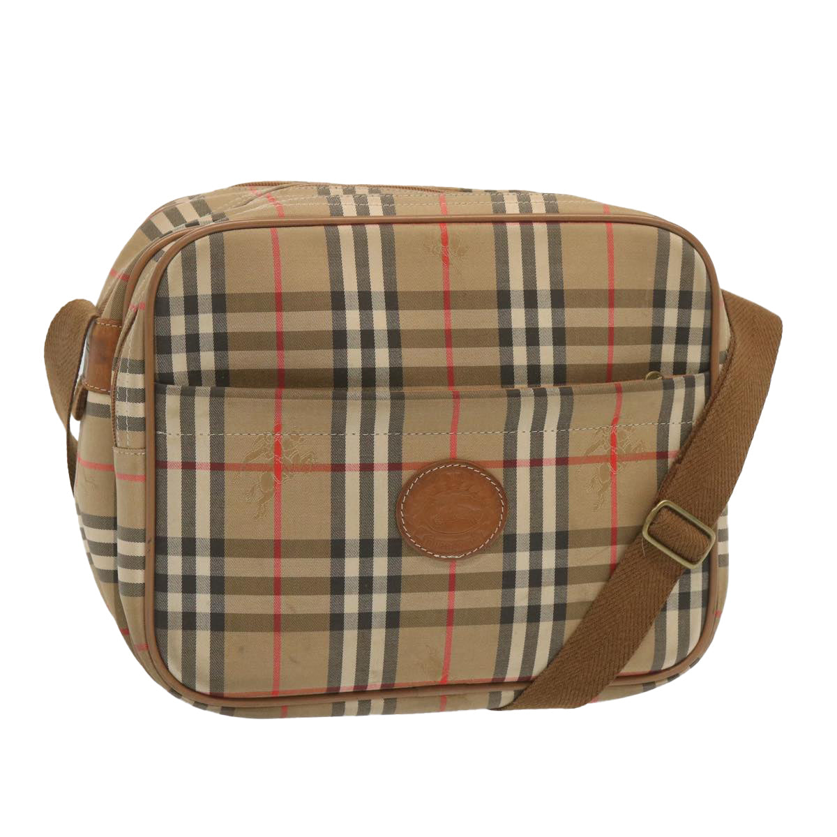 BURBERRY Nova Check Shoulder Bag