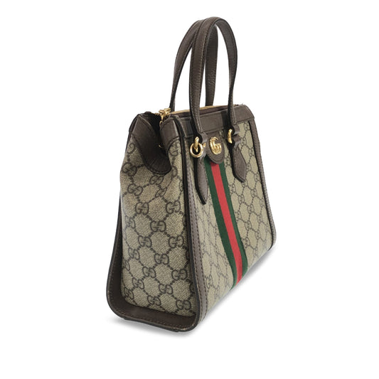 GUCCI Small GG Supreme Ophidia Satchel