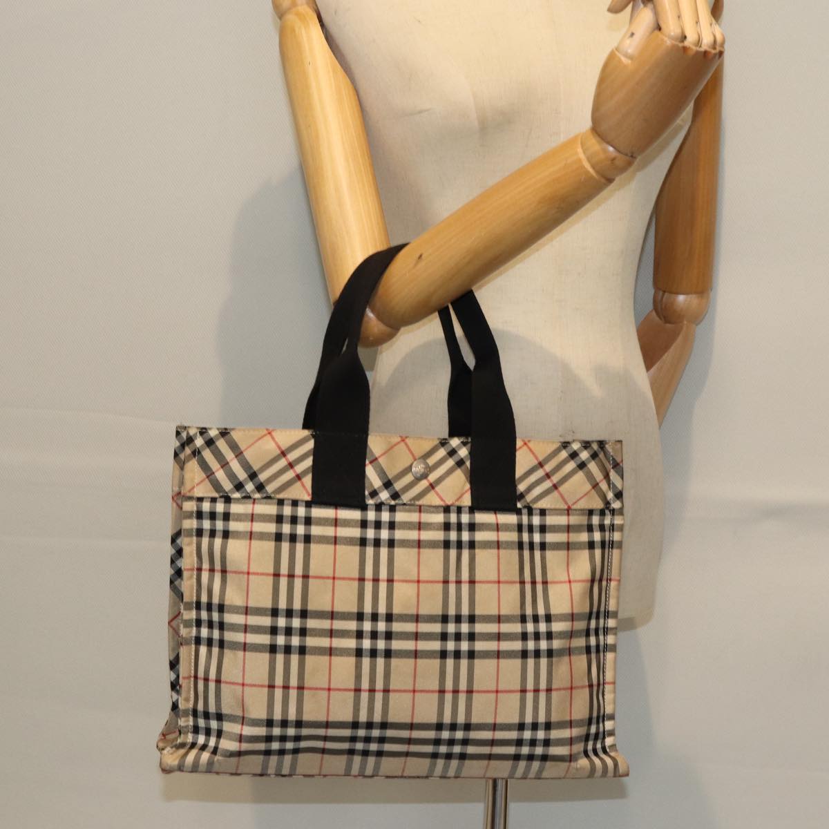 BURBERRY Nova Check Handbag