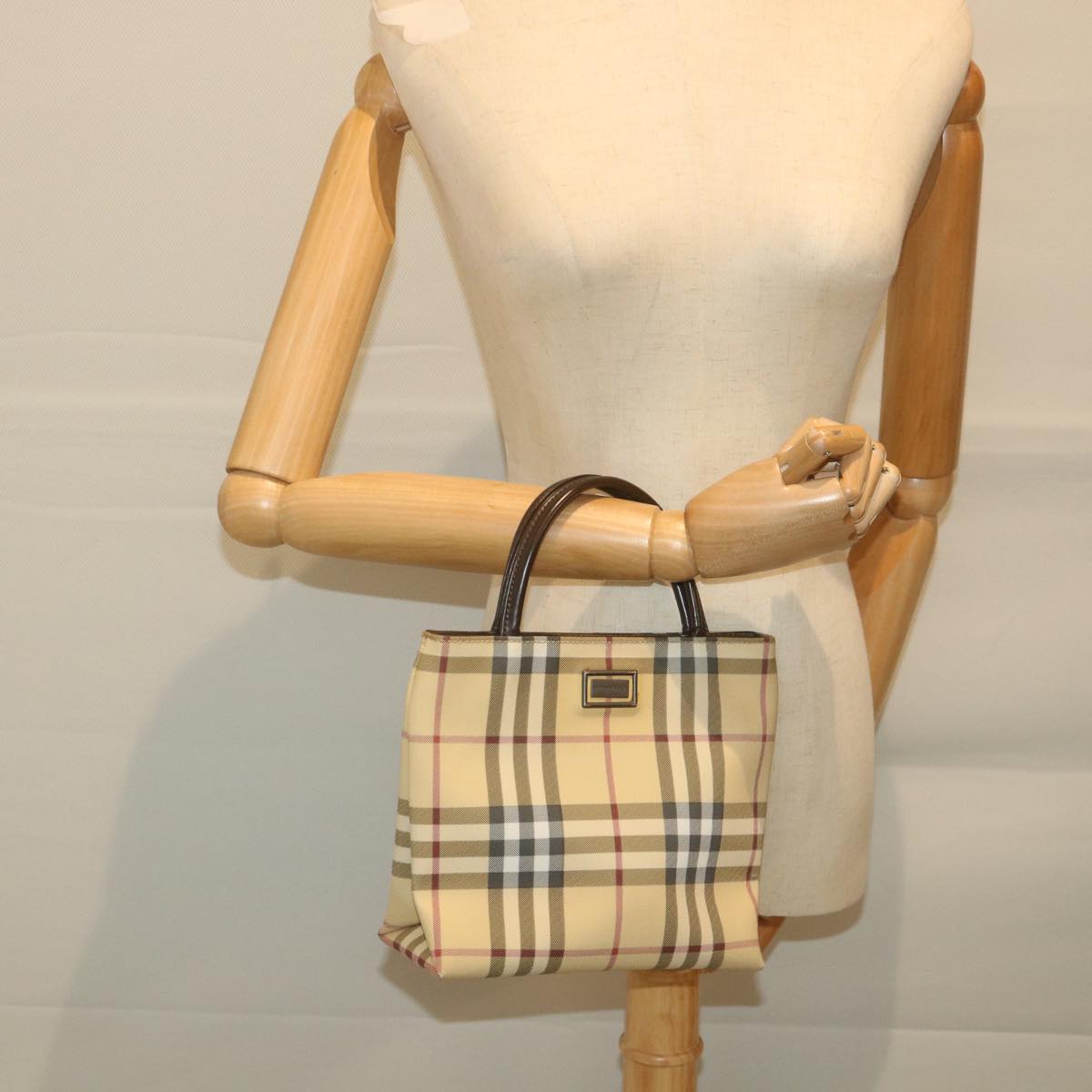 BURBERRY Nova Check Handbag