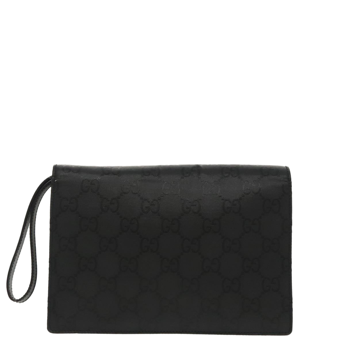 Gucci Black Canvas Clutch Bag