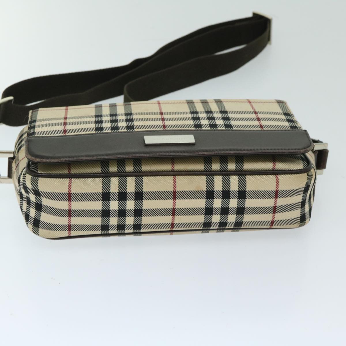 BURBERRY Nova Check Shoulder Bag