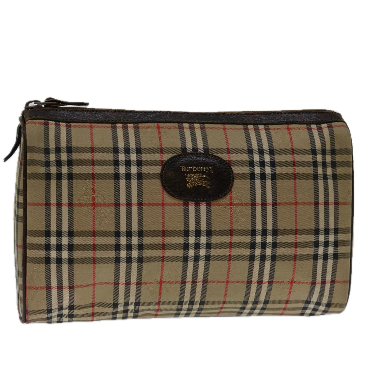 BURBERRY Nova Check Clutch Bag