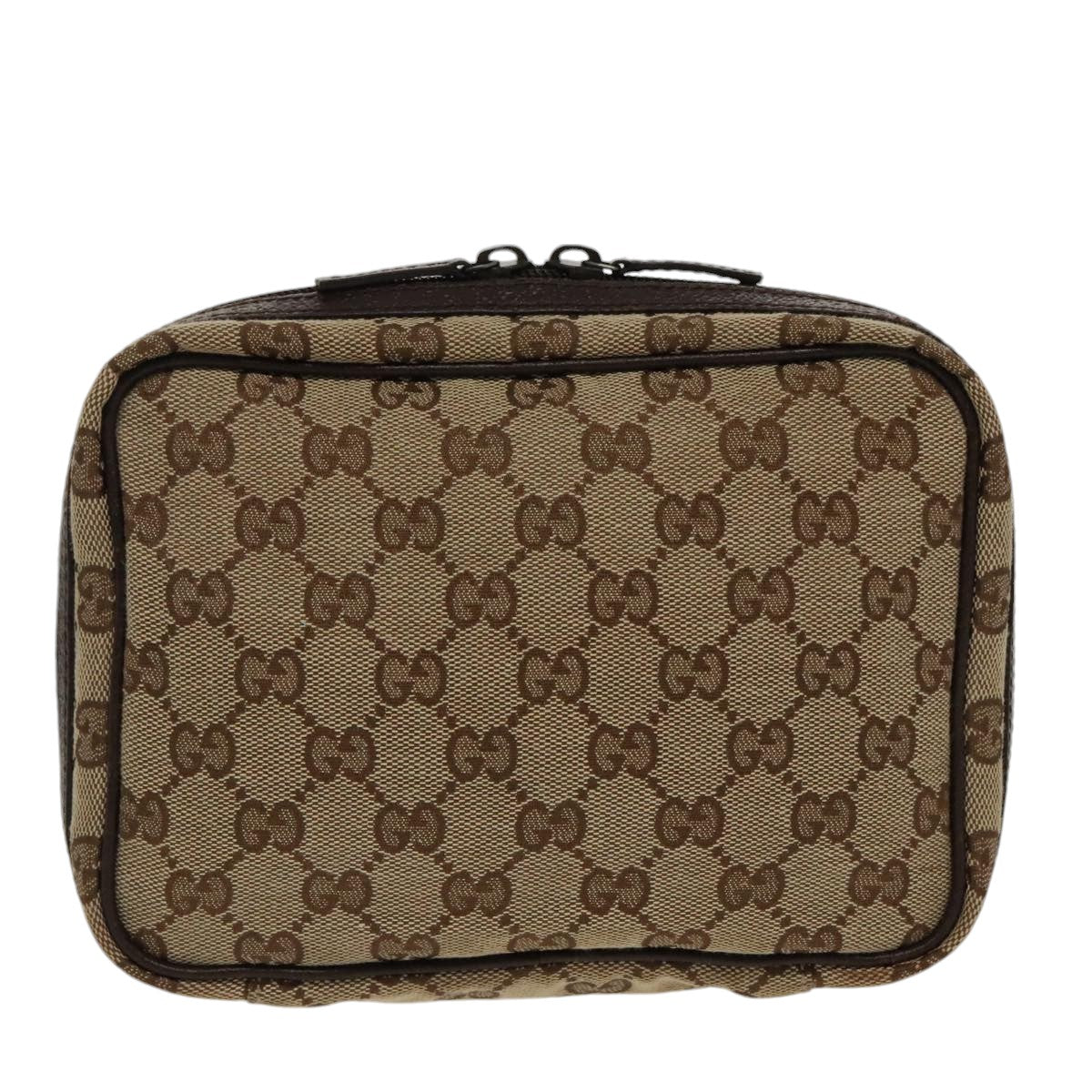 Gucci Beige Canvas Clutch Bag