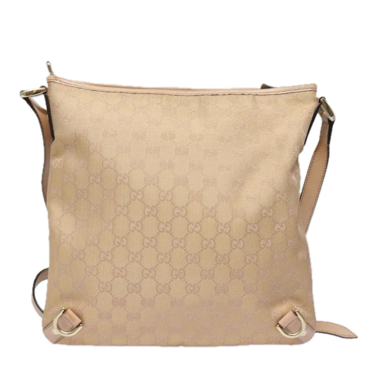 Gucci Gg Canvas Pink Canvas Shoulder Bag