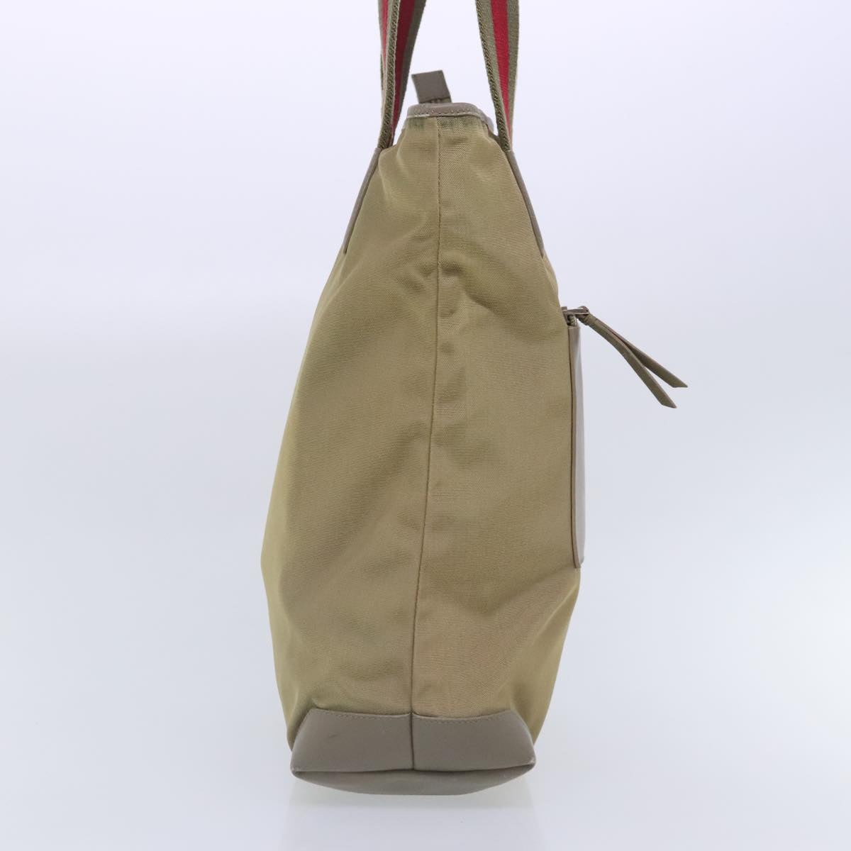 Gucci Sherry Beige Canvas Tote Bag