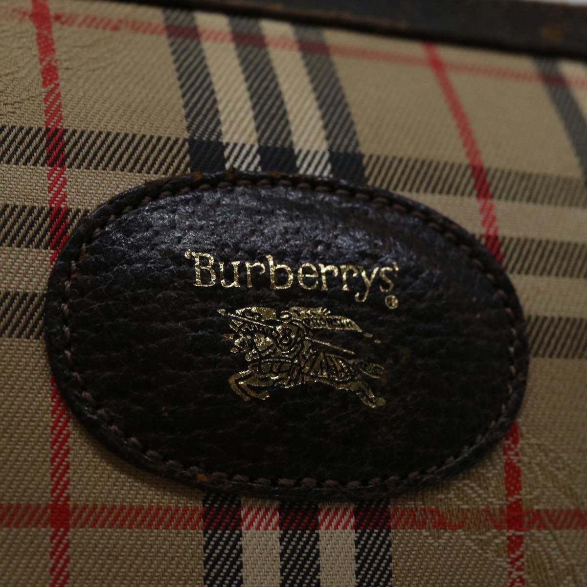 BURBERRY Nova Check Clutch Bag