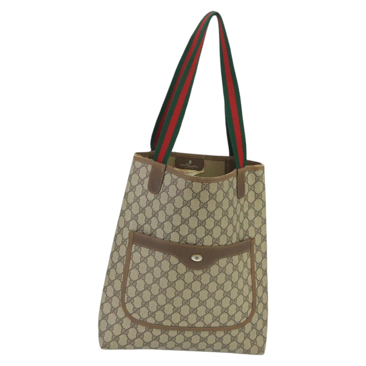 Gucci Ophidia Beige Canvas Tote Bag ()