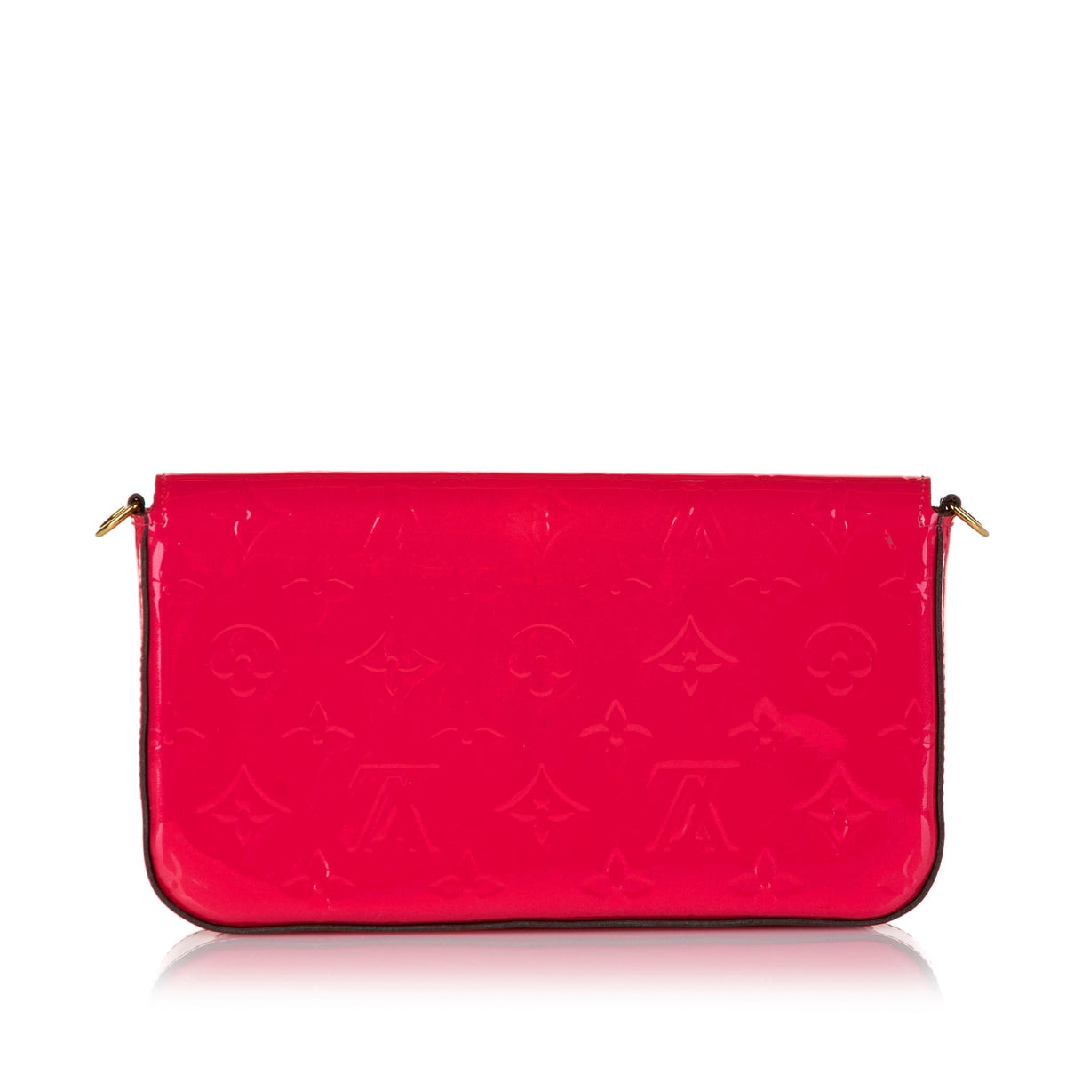 Louis Vuitton Pochette Felicie Pink Monogram Vernis