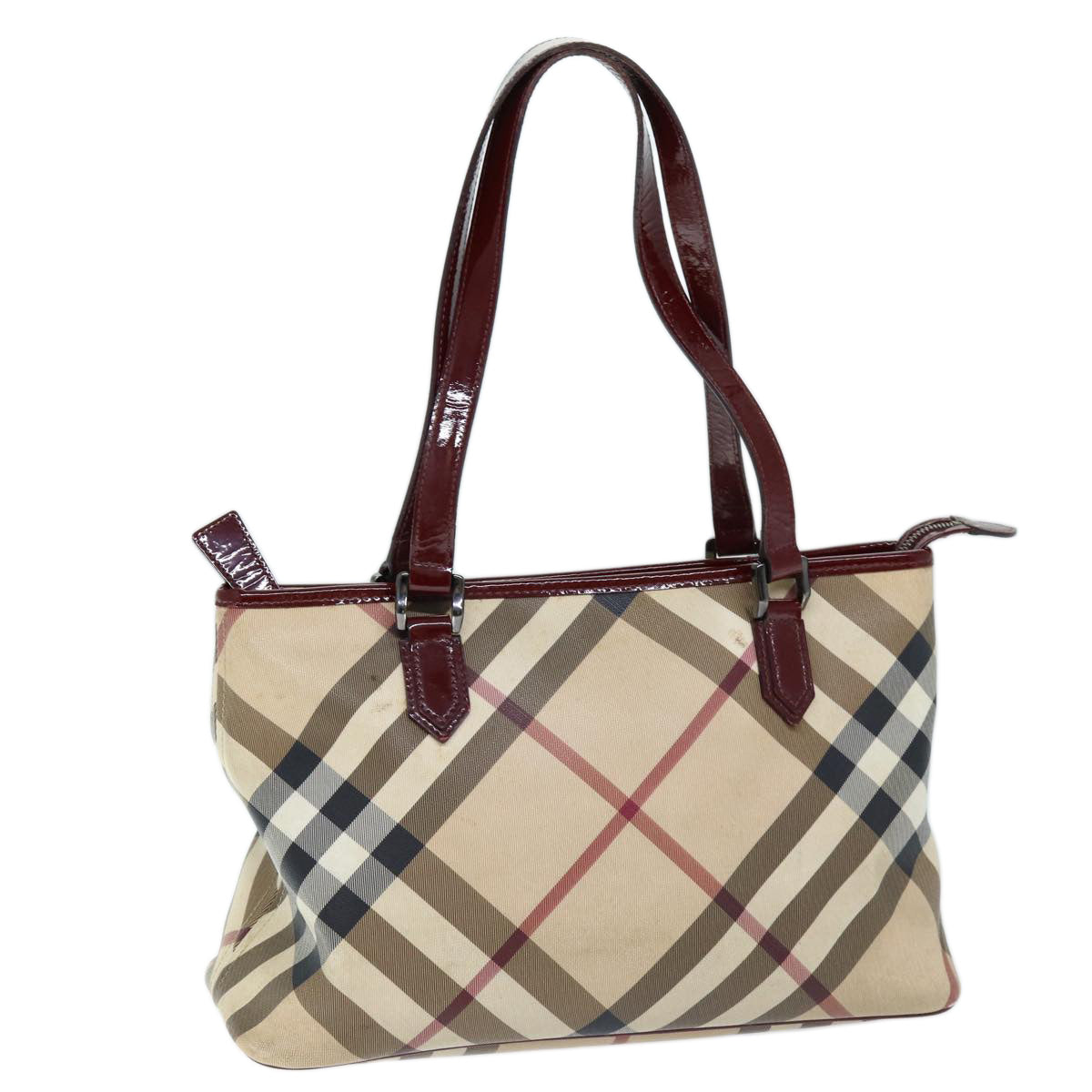 BURBERRY Nova Check Shoulder Bag