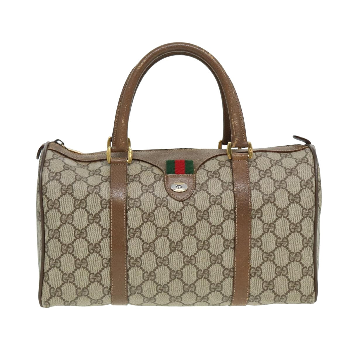 Gucci Ophidia Beige Canvas Travel Bag ()