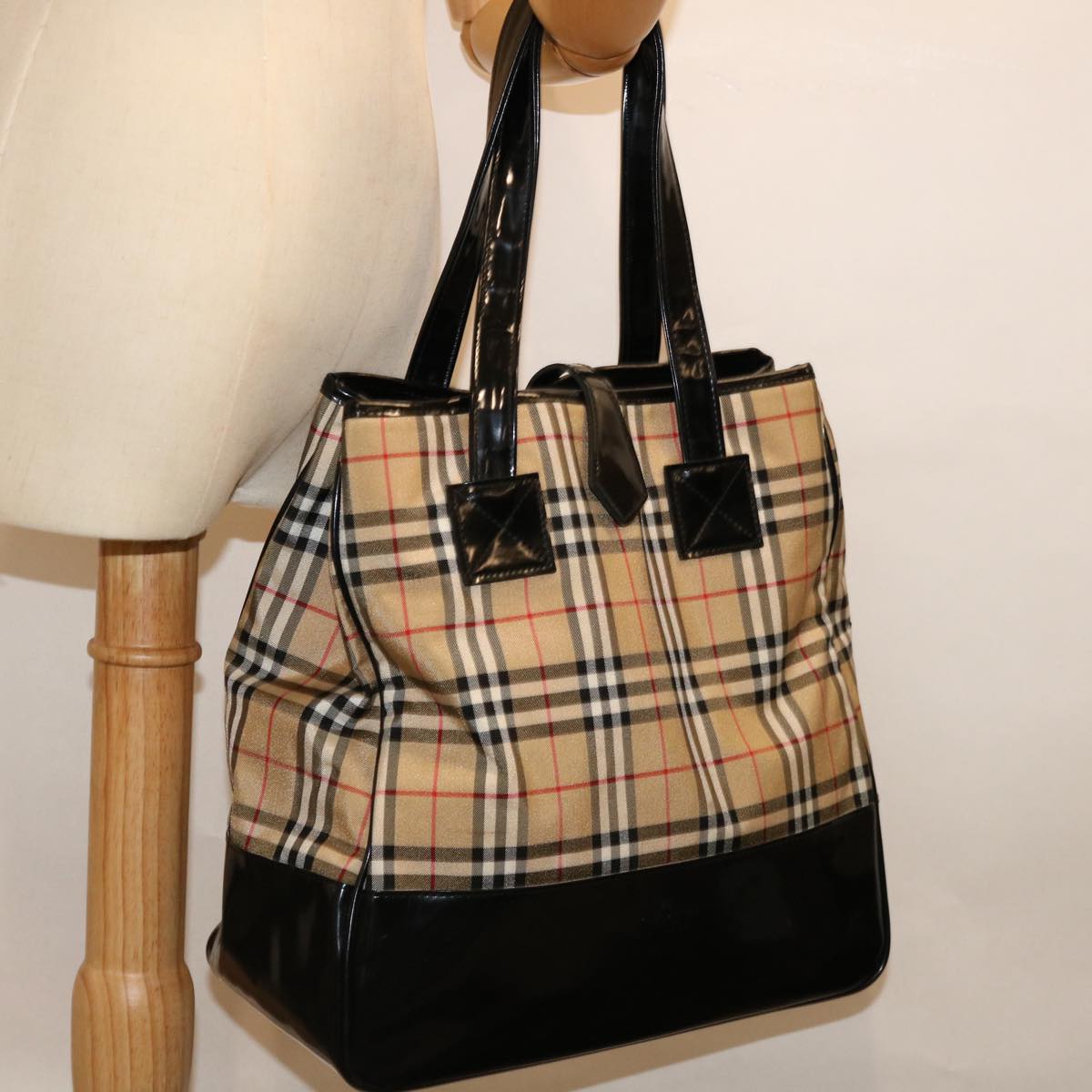 BURBERRY Nova Check Tote