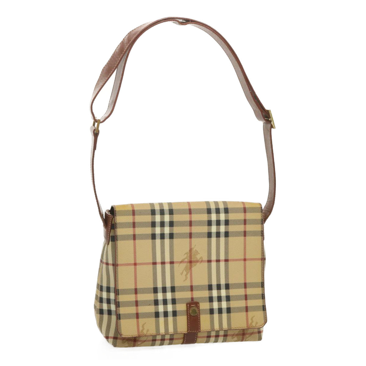 BURBERRY Nova Check Shoulder Bag