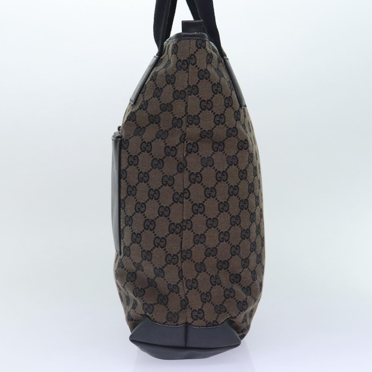 Gucci Brown Canvas Tote Bag