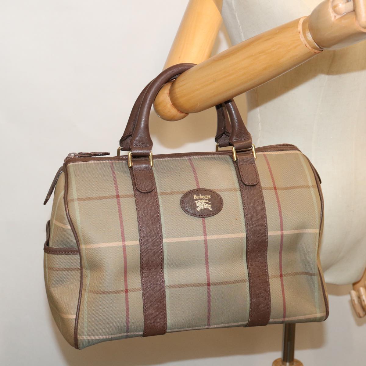 BURBERRY Nova Check Handbag