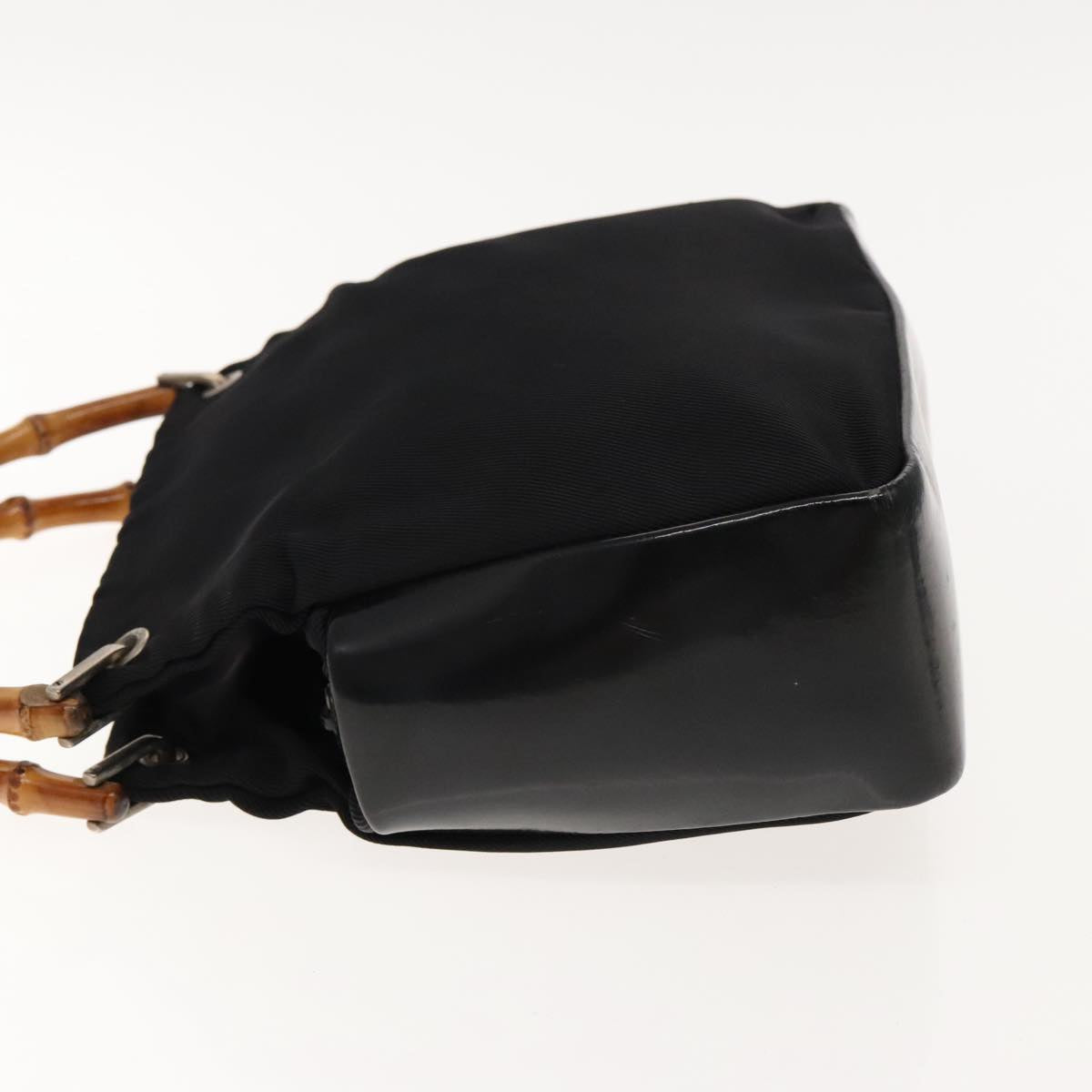 Gucci Bamboo Black Synthetic Handbag