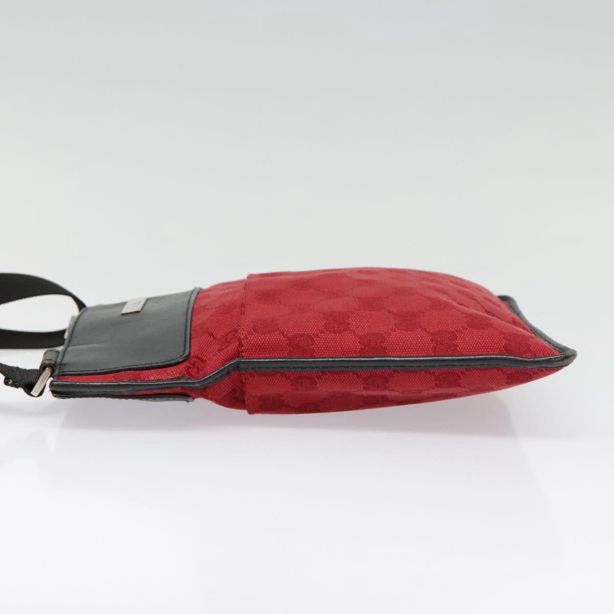 Gucci Red Canvas Shoulder Bag