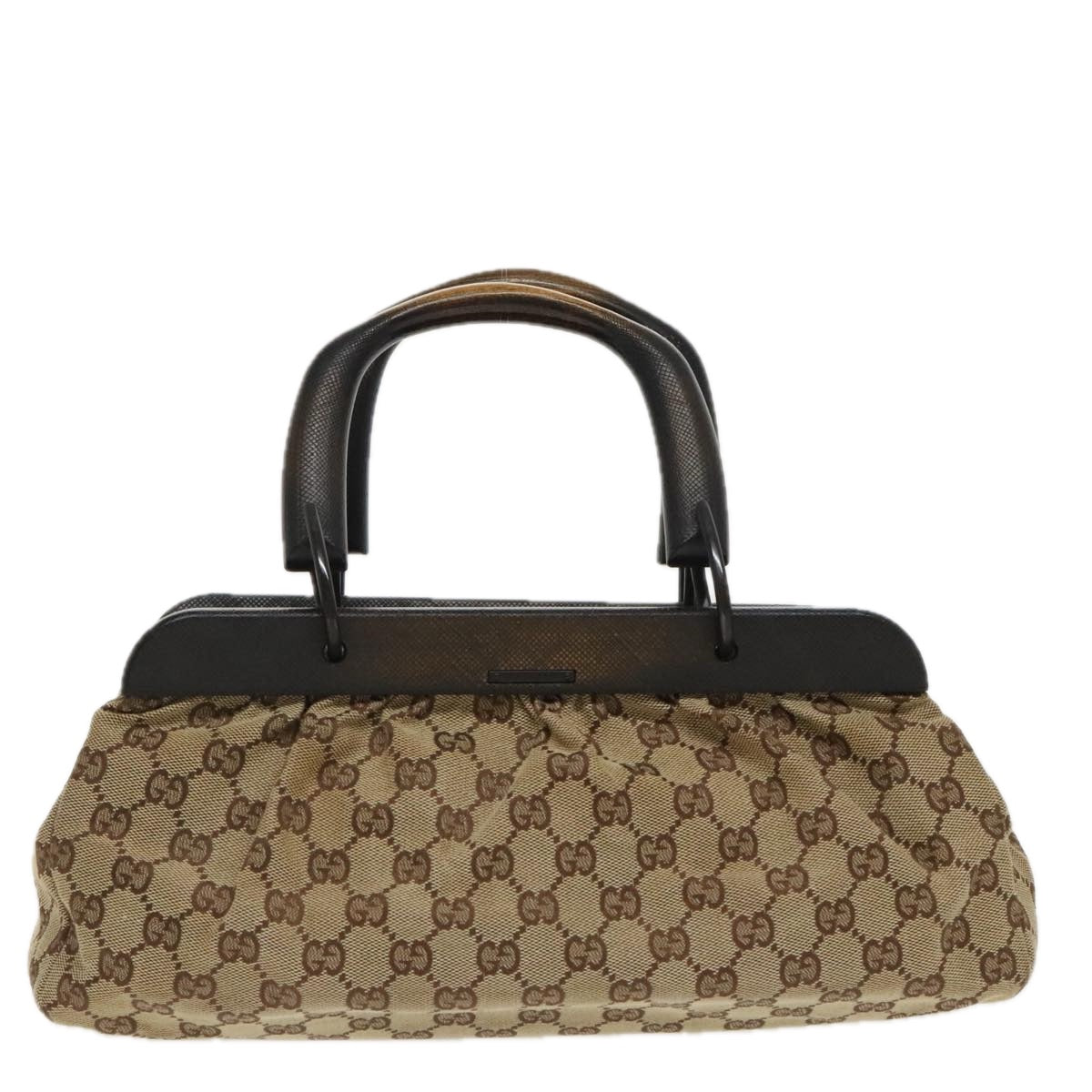 Gucci Beige Canvas Handbag