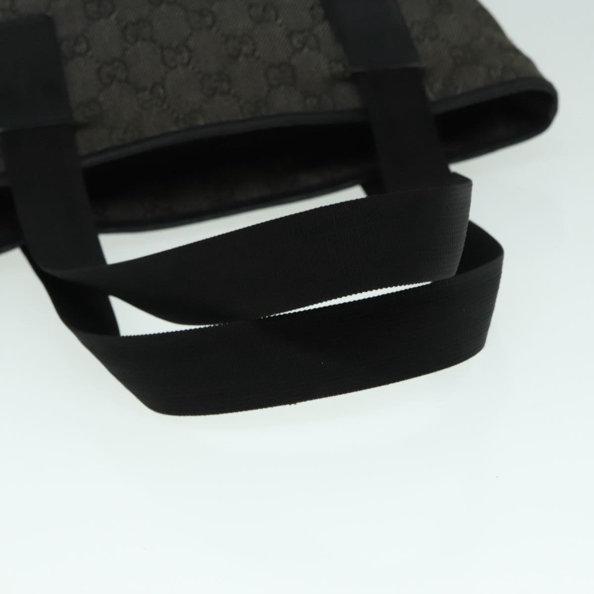 Gucci Black Canvas Shoulder Bag