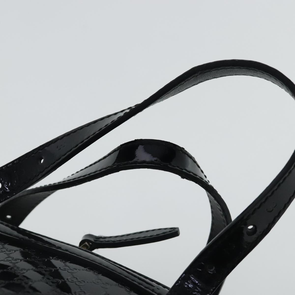 Gucci Micro Guccissima Black Canvas Handbag