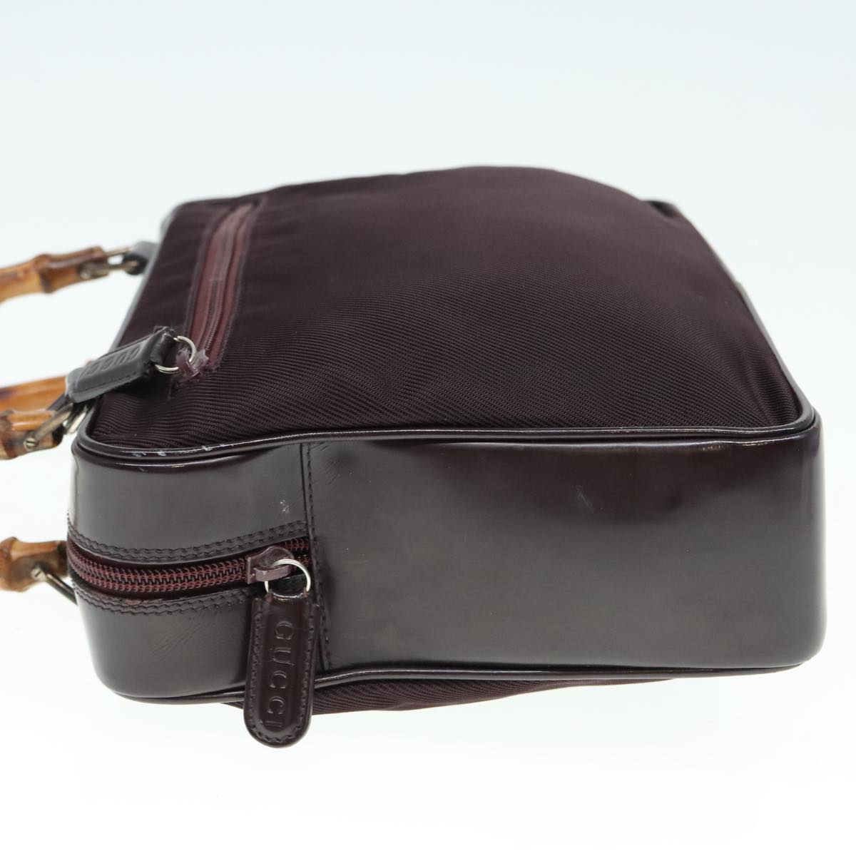 Gucci Bamboo Brown Synthetic Handbag