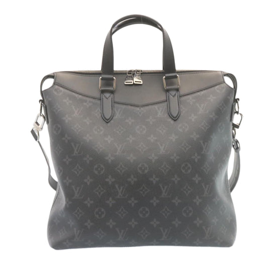Louis Vuitton Gray Canvas Explorer handbag bag